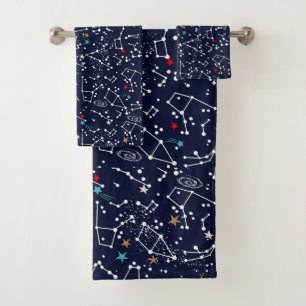 Space Pattern Towel