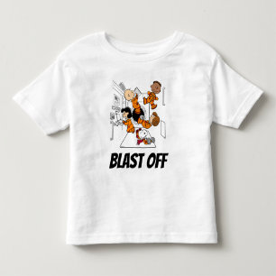SPACE Peanuts Gang in Space Toddler T-Shirt