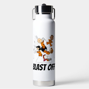 SPACE   Peanuts Gang in Space Water Bottle