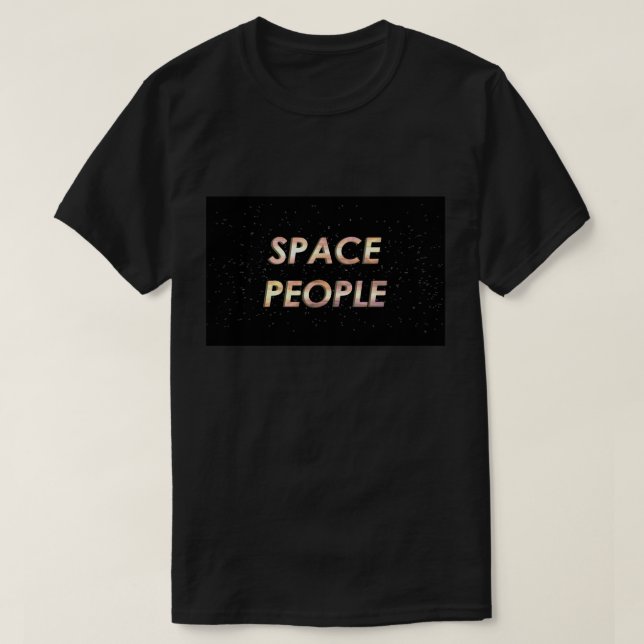 Space People - The Tee-shirt! (Men's) T-Shirt (Design Front)