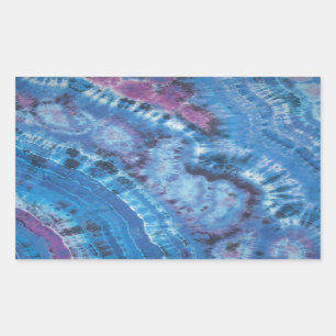Space Phat Dyes Tie Dyes Rectangular Sticker