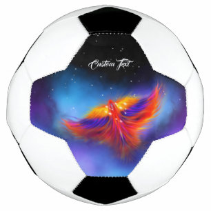 Space Phoenix Nebula Football