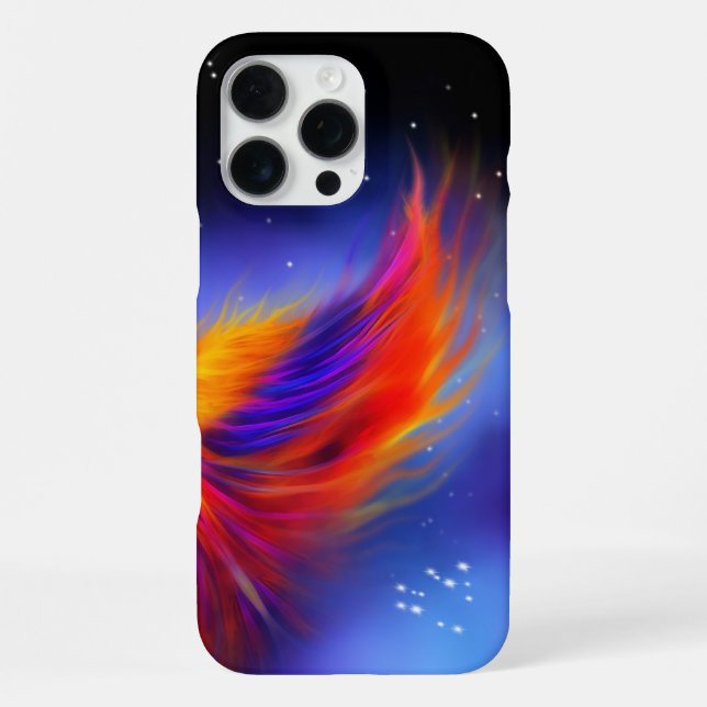 Space Phoenix Nebula iPhone Case (Back)