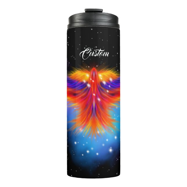 Space Phoenix Nebula Thermal Tumbler (Front)