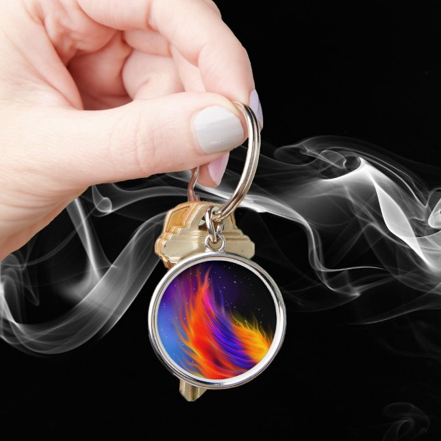 Space Phoenix Wing Key Ring (Creator Uploaded)