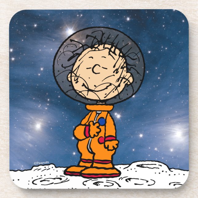 SPACE | Pigpen Astronaut Coaster (Front)