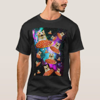 Space Pizza Cat Astronaut Kitten Sarcasm Food Gala