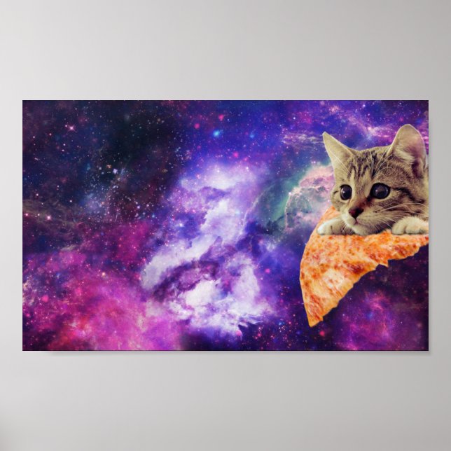 Space Pizza Cat poster (Front)