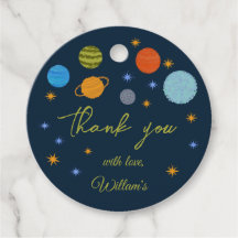 Space Planets Galaxy Stars Boy Baby Shower Gift