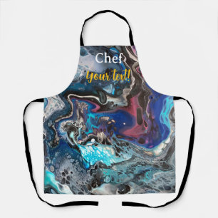 Space pouring  apron