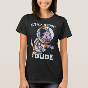 Space Quote Cat Spaceman Astronaut T-Shirt