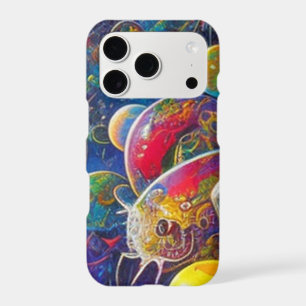 Space Race closeup Apple iPhone Pro 17 Slim case