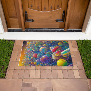 Space Race doormat