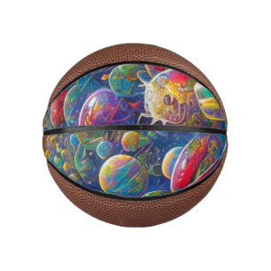 Space Race mini basketball