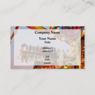 Space Racer Closeup Business Card