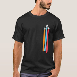 Space Racing Stripes Men T-shirt funny