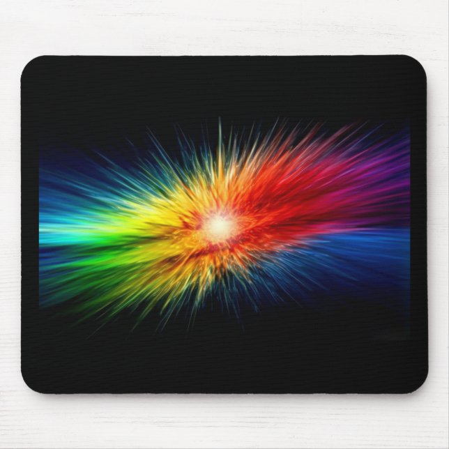 Space Rainbow Mouse Mat (Front)