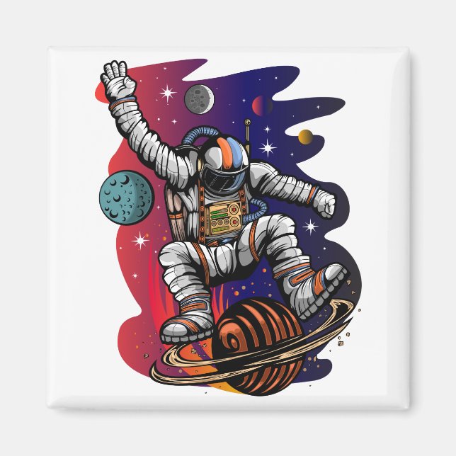Space Ride Magnet (Front)
