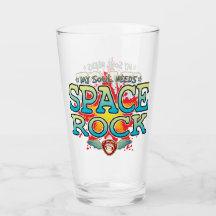 Space Rock Soul Glass Tumbler