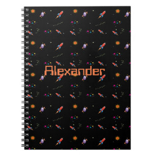 Space Rocket Boys  School Personal Notebook