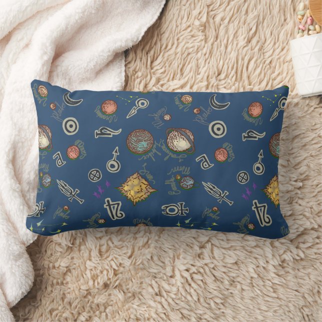 Space salad  lumbar cushion (Blanket)