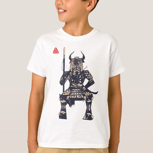 Space Samurai Warrior T-Shirt (Front)
