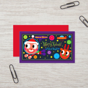 SPACE SANTA BUSINESS CARD