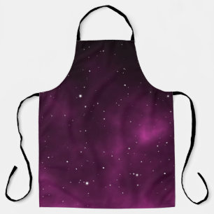 Space scape illustration astronomy graphic design apron