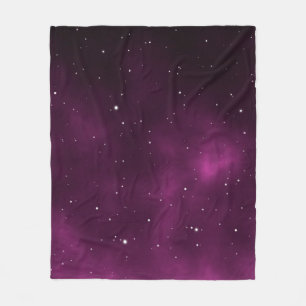 Space scape illustration astronomy graphic design fleece blanket