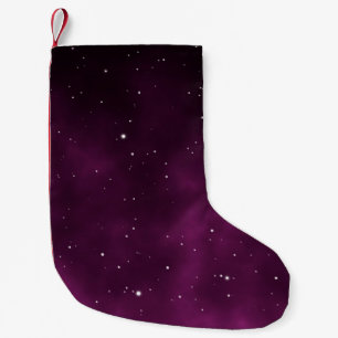Space scape illustration astronomy graphic design  small christmas stocking