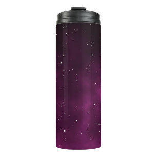 Space scape illustration astronomy graphic design thermal tumbler