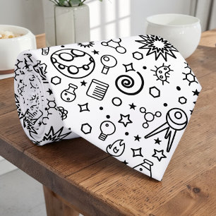 Space Science Custom Necktie