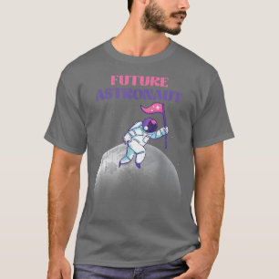 Space Science Moon Landing Astronomy Kids Future A T-Shirt
