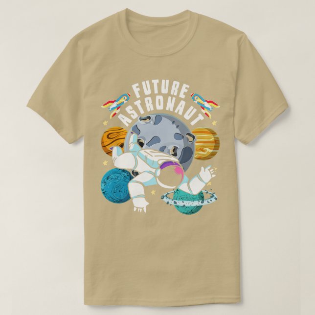 Space Science Universe Planets Astronomy Lover Fut T-Shirt (Design Front)