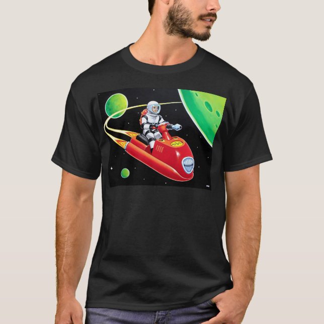 Space Scooter T-Shirt (Front)