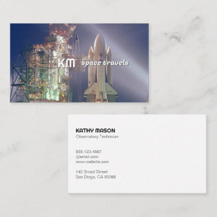 Space Shuttle Air Space Business Card