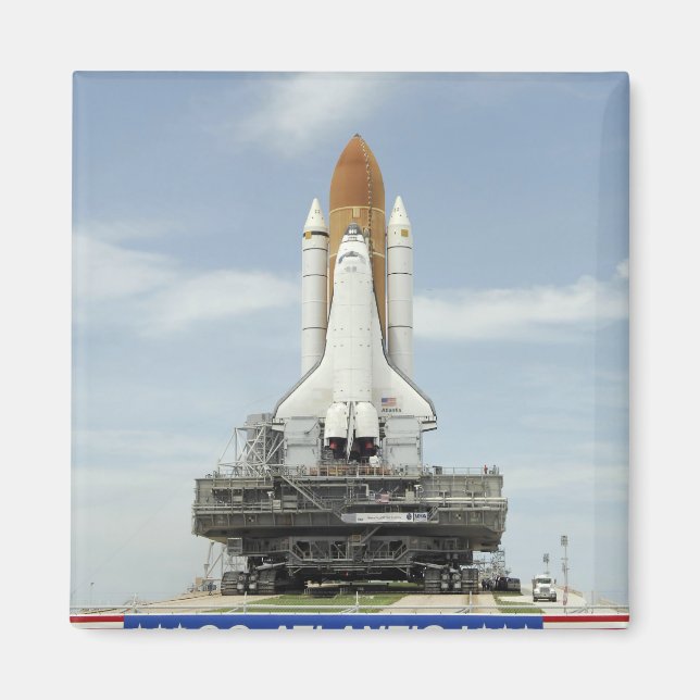 Space shuttle Atlantis 2 Magnet (Front)