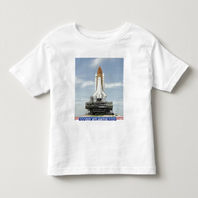 Space shuttle Atlantis 2 Toddler T-Shirt (Front)
