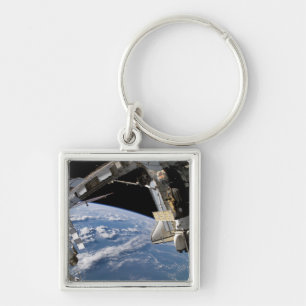 Space Shuttle Atlantis and a Soyuz spacecraft Key Ring