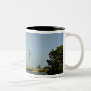 Space Shuttle Atlantis and Endeavour Two-Tone Coffee Mug