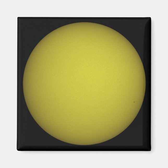 Space Shuttle Atlantis is seen in silhouette Magnet (Front)