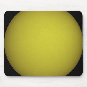 Space Shuttle Atlantis is seen in silhouette Mouse Mat