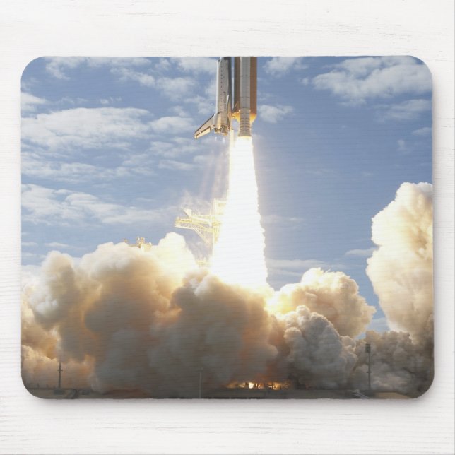 Space Shuttle Atlantis lifts off 10 Mouse Mat (Front)