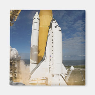 Space Shuttle Atlantis lifts off 12 Magnet