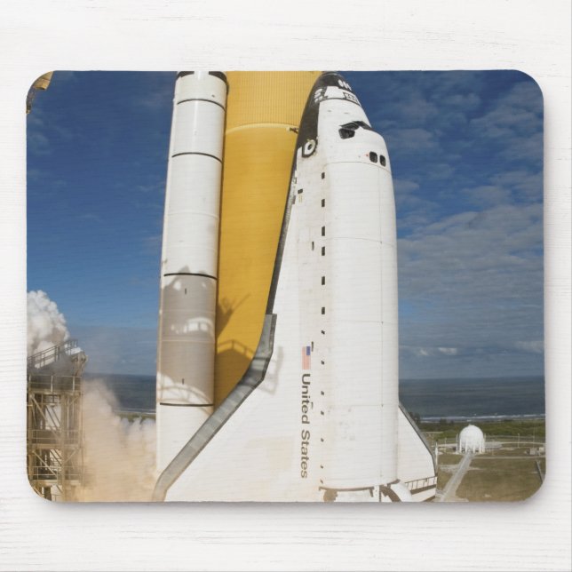 Space Shuttle Atlantis lifts off 12 Mouse Mat (Front)