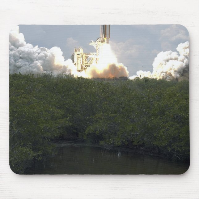 Space Shuttle Atlantis lifts off 13 Mouse Mat (Front)