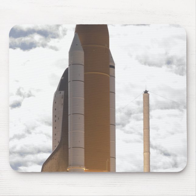 Space Shuttle Atlantis lifts off 16 Mouse Mat (Front)
