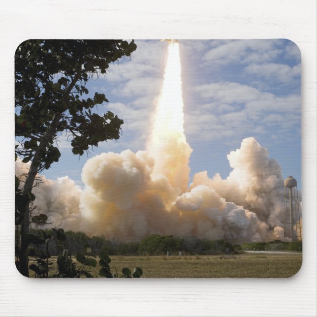 Space Shuttle Atlantis lifts off 19 Mouse Mat (Front)