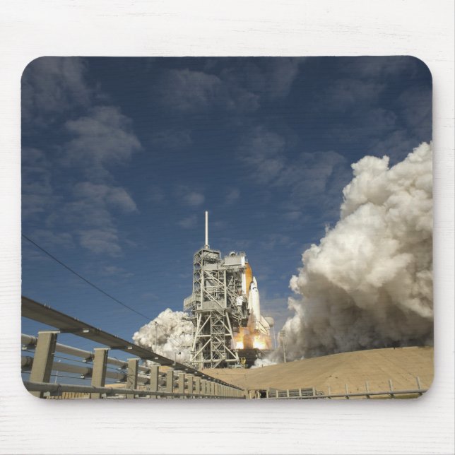 Space Shuttle Atlantis lifts off 20 Mouse Mat (Front)