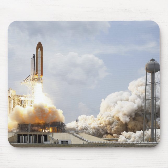Space Shuttle Atlantis lifts off 21 Mouse Mat (Front)